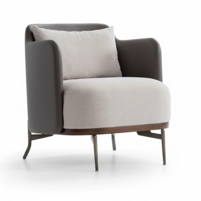 Poltrona Imbottita Posto a Sedere Design Moderno Lounge di Lusso Mobili Soggiorno Divani