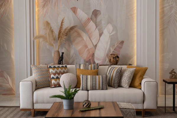 Elegante set di divani 3+2+1 poltrona di alta qualità Arredamento di lusso Design