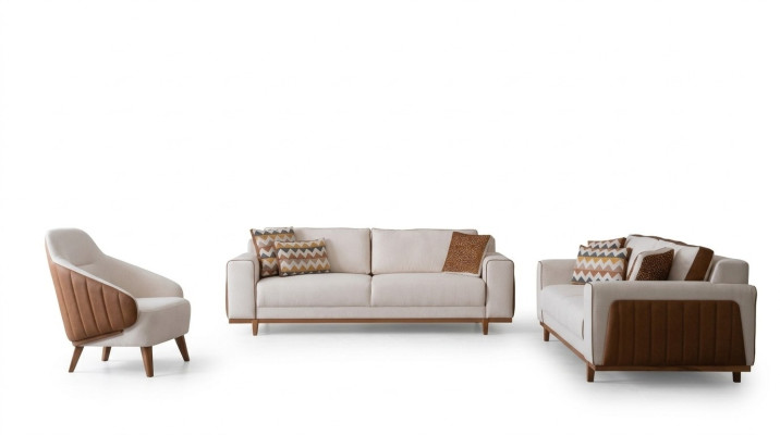 Elegante set di divani 3+2+1 poltrona di alta qualità Arredamento di lusso Design