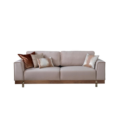 Set di divani di lusso 3+2+1 poltrona poltrona divano imbottito mobili design 3 pezzi.