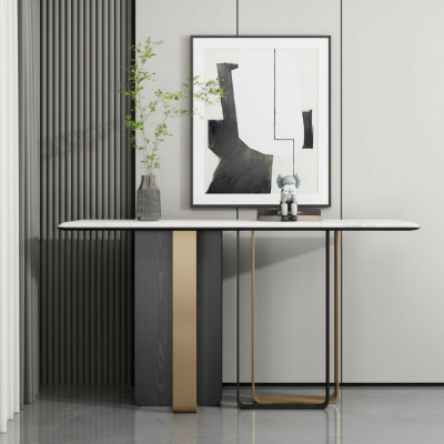 Tavolo console in legno designer moderno per il soggiorno