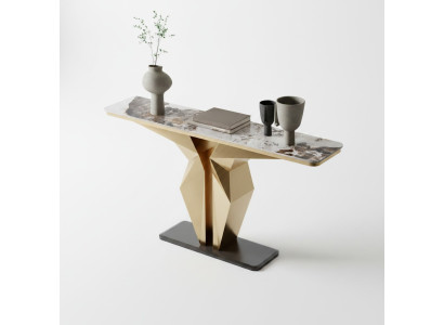 Design lusso consolle tavolo console credenza oro mobili soggiorno nuovi