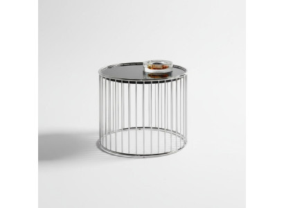 Tavolino laterale Design Tavolo Tavolino Soggiorno Design Moderno Acciaio inossidabile