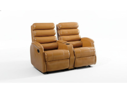 Divano di lusso marrone design moderno per il soggiorno, nuovo.