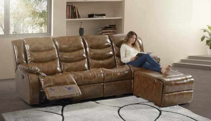 Divano di design 4 posti, mobili da soggiorno, divano di lusso, pouf di lusso, mobili di lusso.