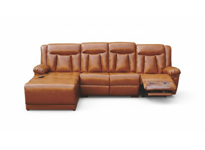 Divano ad angolo a L design moderno relax divano imbottito di lusso nuovo