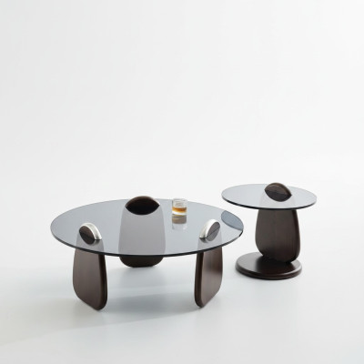 Tavolino da salotto rotondo, tavolino da caffè, tavolino da appoggio, tavoli da soggiorno di design.