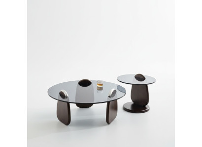 Tavolino da salotto rotondo, tavolino da caffè, tavolino da appoggio, tavoli da soggiorno di design.