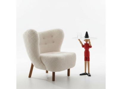 Poltrona Divano Design Divano Relax Tessuto Lounge Club di lusso Imbottito Posto a sedere