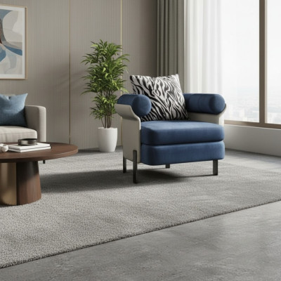 Poltrona Lounge Design con schienale, poltrona imbottita, divano a 1 posto per il salotto, nuovo.
