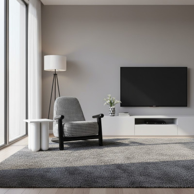 Poltrona Design Divano 1 Posto Relax Tessuto Lounge Lusso Imbottito Club Nuovo