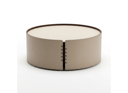 Soggiorno Tavolino rotondo verde Design di lusso nuovo Materiale legno
