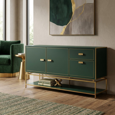 Sala da pranzo Contenitore Stile Moderno Materiale Legno Nuovo Design di Lusso Comò