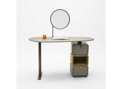 Design tocchi con specchio Mobili da camera da letto di lusso 2pz. Chiffonier