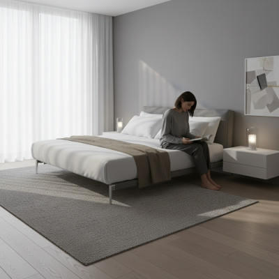 Design letto matrimoniale di lusso Letti Imbottiti Arredamento Camera Da Letto Nuovo