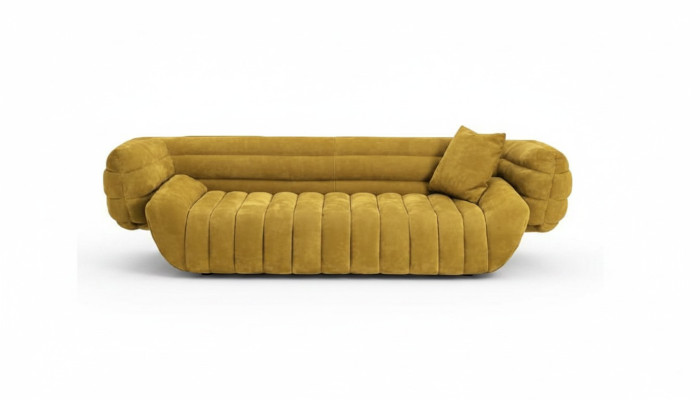 Salotto Divano 4 posti Divani di lusso Divani imbottiti di lusso Divano di design di lusso