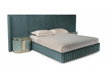 Camera da letto Mobili Letto matrimoniale 2x Comodini Struttura letto Comodini