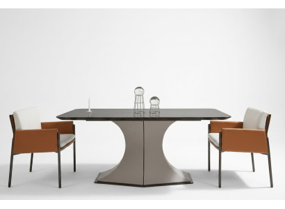 Tavolo da pranzo in legno naturale elegante tavolo bianco in stile moderno