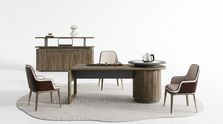 Scrivania Tavolo Computer Ufficio Tavoli Arredamento Lusso Design Nuovo