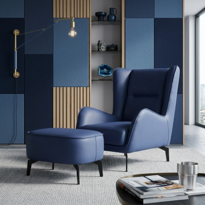 Poltrona Design Imbottita Mobili Di Lusso Moderni Per Soggiorno Nuova