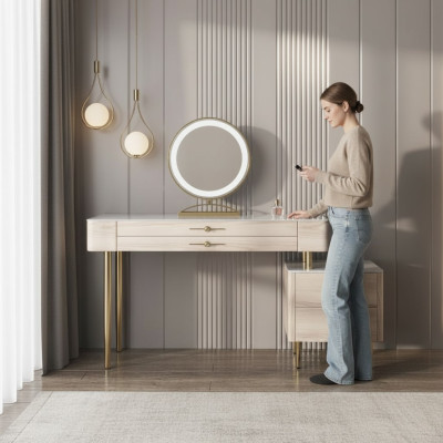 Camera da letto Mobili Design Tavolo da toeletta Console moderni Tavolo di lusso Nuovo