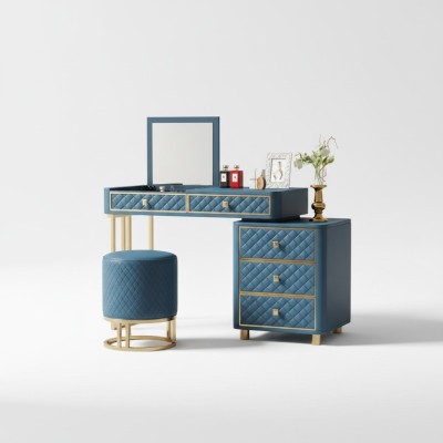 Tavolo da toeletta tavolo cosmetico specchio design console comodino tavoli