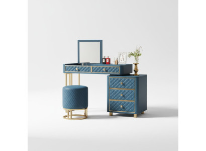 Tavolo da toeletta tavolo cosmetico specchio design console comodino tavoli
