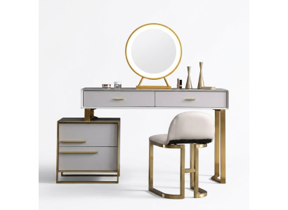 Tavolo moderno Consolle Specchio Toletta Camera da letto Tavolo cosmetico