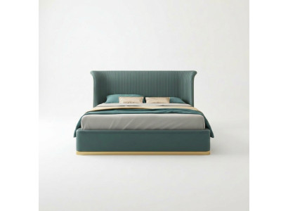 Letto di design Camera da letto Letti Arredamento Albergo Lusso Imbottito Nuovo