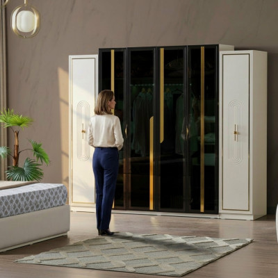 Armadio Armadietto Armadio Design Legno Camera dei bambini Moderno Mobili Nuovi