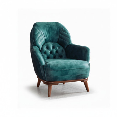 1 poltrona relax moderna Chesterfield stile moderno di lusso nuova poltrona da soggiorno