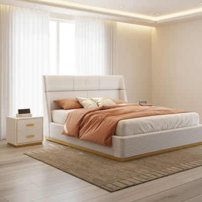 Letto matrimoniale design camera da letto letto matrimoniale letti lusso imbottiti hotel nuovo
