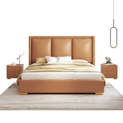Letto matrimoniale Camera da letto Letto Mobili di lusso Letto matrimoniale Arredamento alberghiero