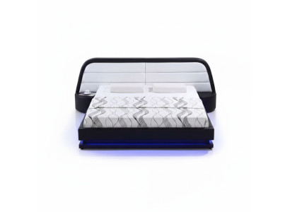 Camera da letto di lusso Letto imbottito di design di lusso matrimoniale moderno