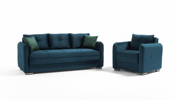 Divano 3+1 poltrona moderna con poltrona Relax Mobili di lusso