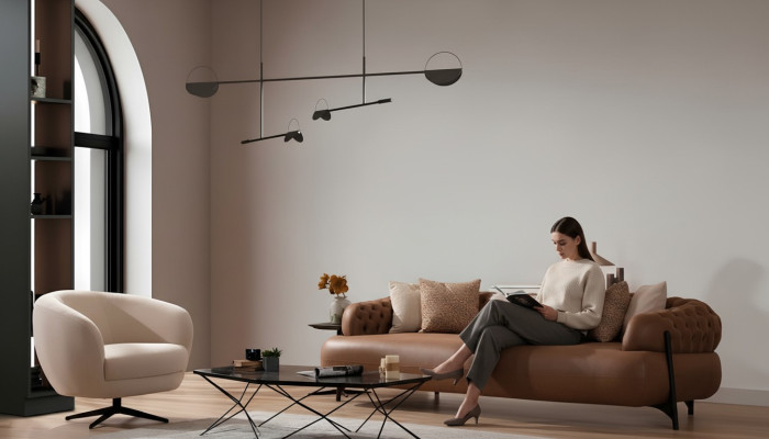 Sofà set 3+1 posti poltrona Moderno Set di poltrone Rilassanti Mobili Nuovi di lusso