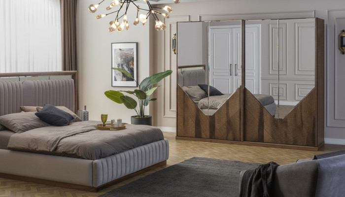 Armadio camera da letto in legno Armadi Mobili Nuovi Armadi Armadio ad angolo