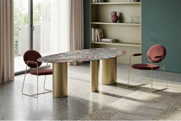 Set da pranzo, tavolo da pranzo 4 sedie set elegante moderno lusso nuovo 5 pezzi.
