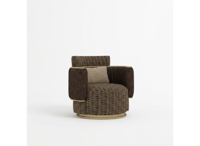 Lusso imbottito design marrone poltrona mobili imbottiti arredamento soggiorno