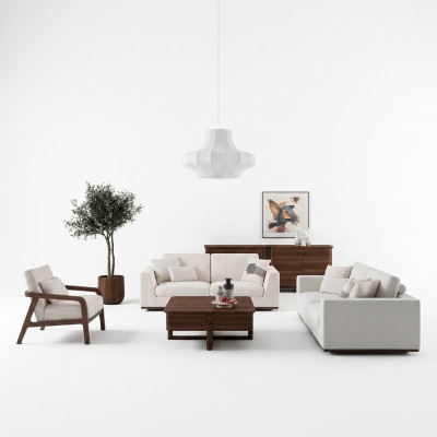 Mobili bianchi soggiorno set divani a due posti divano design arredamento poltrona