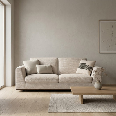 Mobili imbottiti Divano a due posti Design Arredamento Soggiorno Moderno Tessile