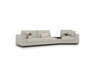 Soggiorno divano couch tre posti arredamento imbottitura tessuto design mobili imbottiti