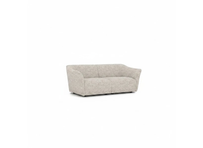 Divano moderno a due posti, divano per il soggiorno, design d'arredo in tessuto, mobili nuovi.
