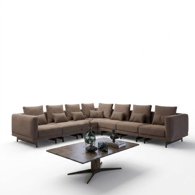 Soggiorno set 3 pezzi arredamento legno tavolino da salotto tavolino da designer