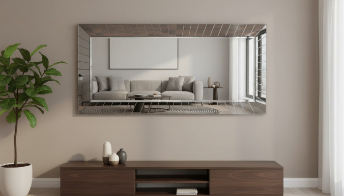 Lusso Moderno Specchio Designer Specchio da Parete Nuovo Mobili Arredamento Soggiorno