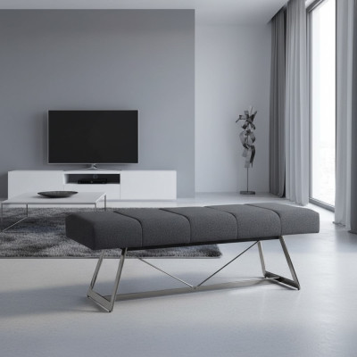 Designer Bank Polsterbank Modern Hocker Sitzmöbel Sitzbänke Stoff Neu Möbel  Banca design Panchina imbottita Moderno Pouf Mobili da seduta Panche Tessuto Nuovo Mobili