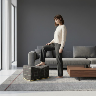 Modern sgabello soggiorno arredamento Nuovo mobili design panca imbottita