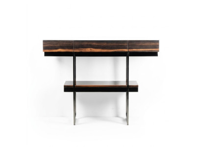 Tavolino consolle design in legno per soggiorno, moderno, nuovo.
