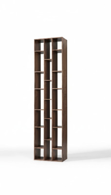 Scaffale libreria Libreria Scaffale Soggiorno Design Legno Marrone Nuovo