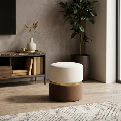 Design del soggiorno Poggiapiedi Pouf Seduta Moderno Sgabello Imbottito Nuovo